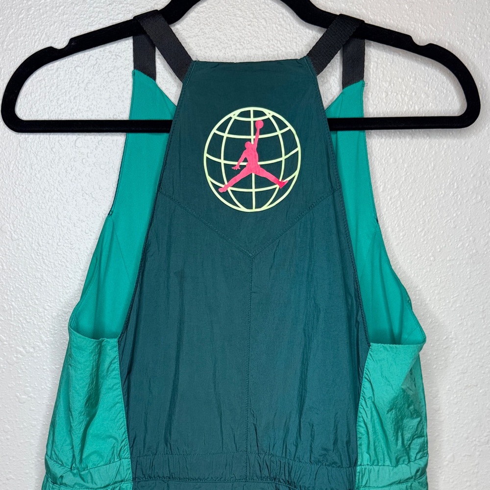 Jordan Winter Utility Women's Dress Size small DD0188-300 Green Block Zip Front - Picture 8 of 13